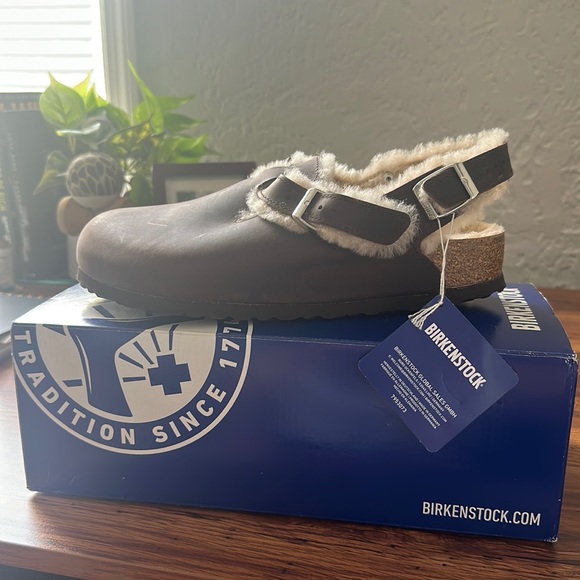 Birkenstock Shoes - Birkenstock Tokio Shearling Brown